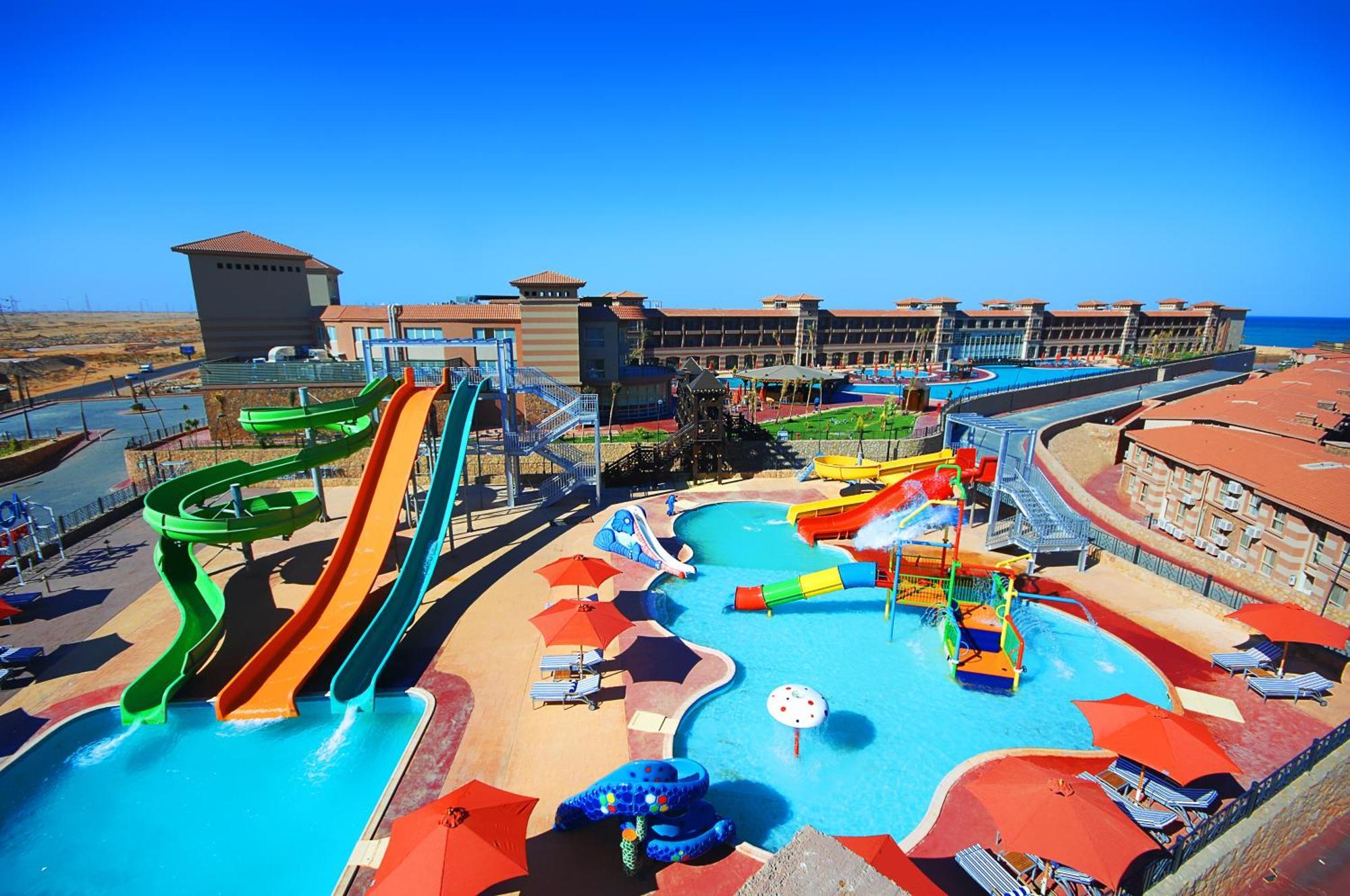 Coral Sea Beach And Aqua Park Ain Sukhna Eksteriør bilde